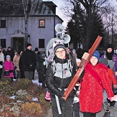 Wśród uczestników wiele było dzieci, nawet bardzo małych.