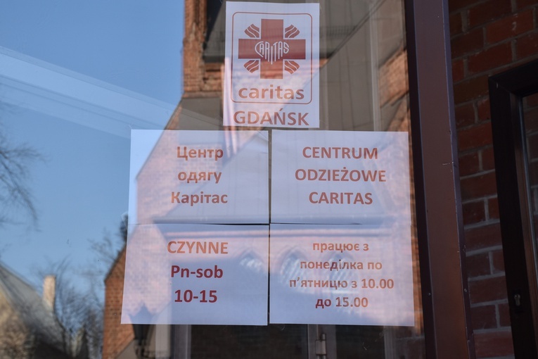 Gdańsk. Caritas uruchomiła Centrum Odzieży dla osób z Ukrainy