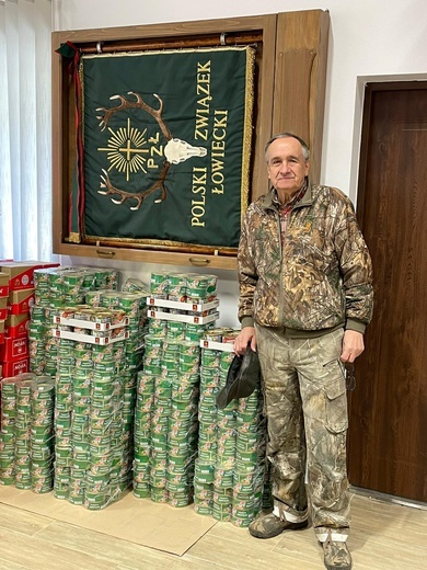 Pomoc tarnowskich myśliwych dla Ukrainy