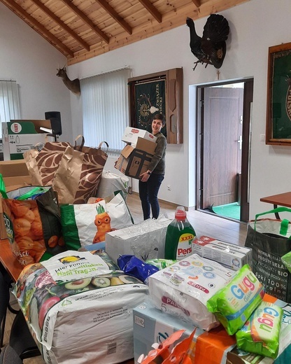 Pomoc tarnowskich myśliwych dla Ukrainy