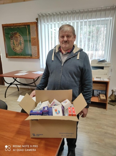 Pomoc tarnowskich myśliwych dla Ukrainy