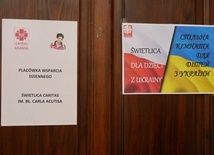 Otwarcie świetlicy Caritas dla dzieci z Ukrainy
