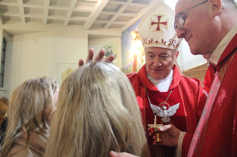 Bierzmowanie w parafii pw. Trójcy Przenajświętszej w Mielcu 2022