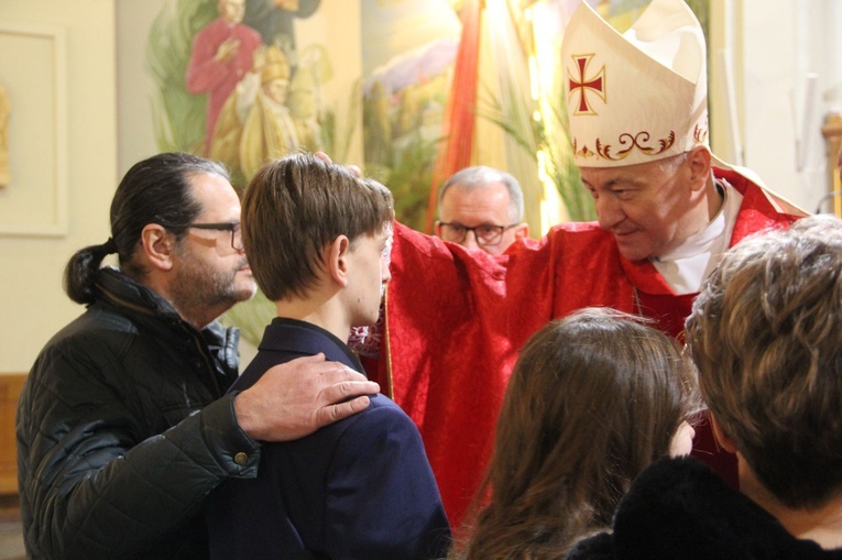 Bierzmowanie w parafii pw. Trójcy Przenajświętszej w Mielcu 2022