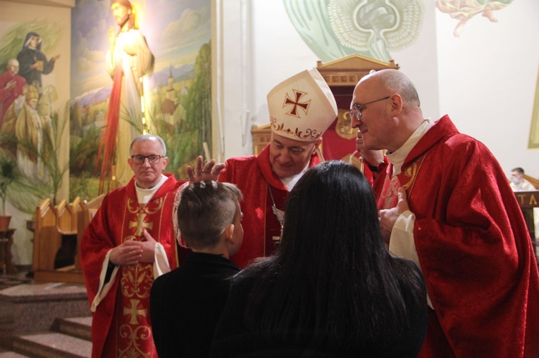 Bierzmowanie w parafii pw. Trójcy Przenajświętszej w Mielcu 2022