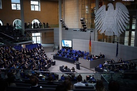 Zełenski w Bundestagu przemówił jak Reagan. A potem... ciąg dalszy porządku dziennego. Szef CDU protestował, żądał debaty o Ukrainie