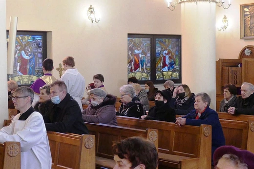 Erygowanie drogi krzyżowej na Zasolu Bielańskim