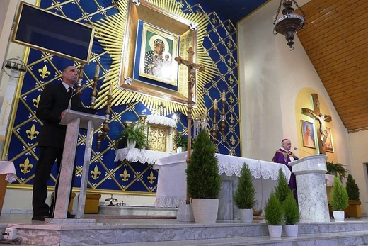 Erygowanie drogi krzyżowej na Zasolu Bielańskim