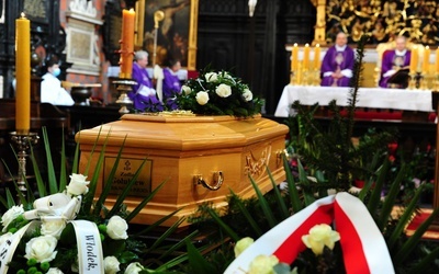 Pogrzeb Zofii Gołubiew