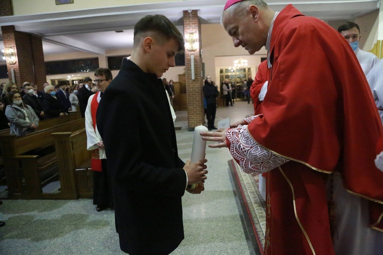 Bierzmowanie u Matki Bożej w Mielcu