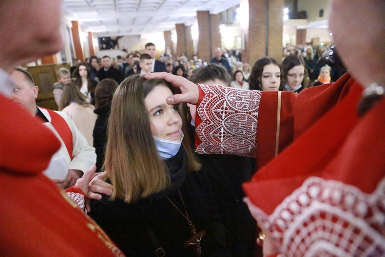 Bierzmowanie u Matki Bożej w Mielcu