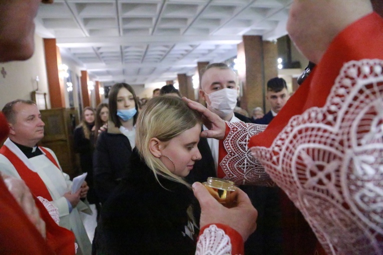 Bierzmowanie u Matki Bożej w Mielcu