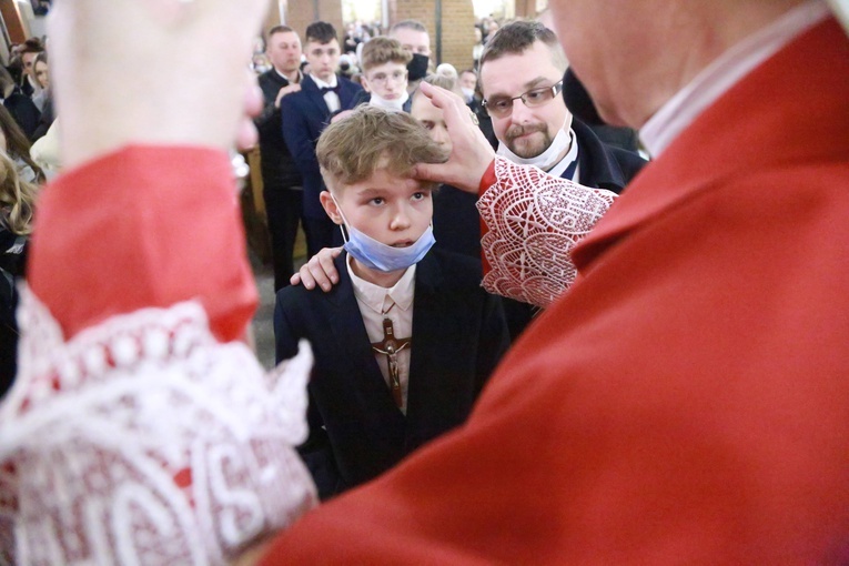 Bierzmowanie u Matki Bożej w Mielcu