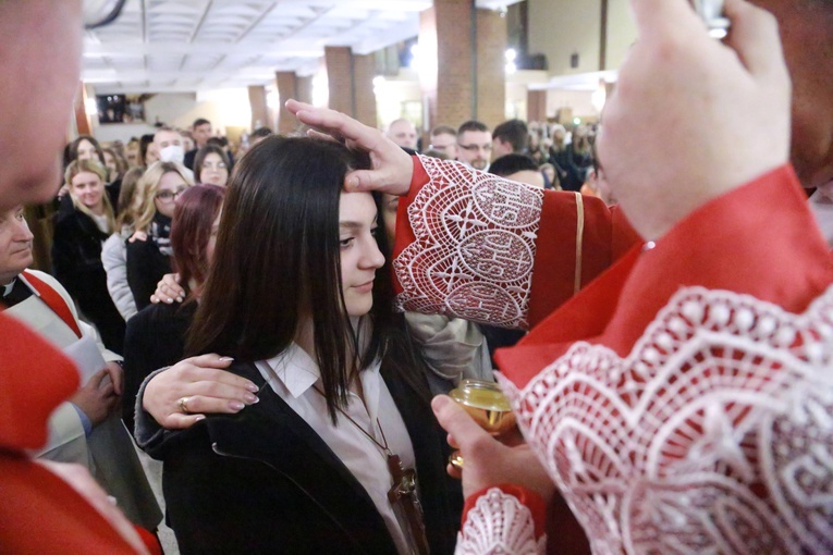 Bierzmowanie u Matki Bożej w Mielcu