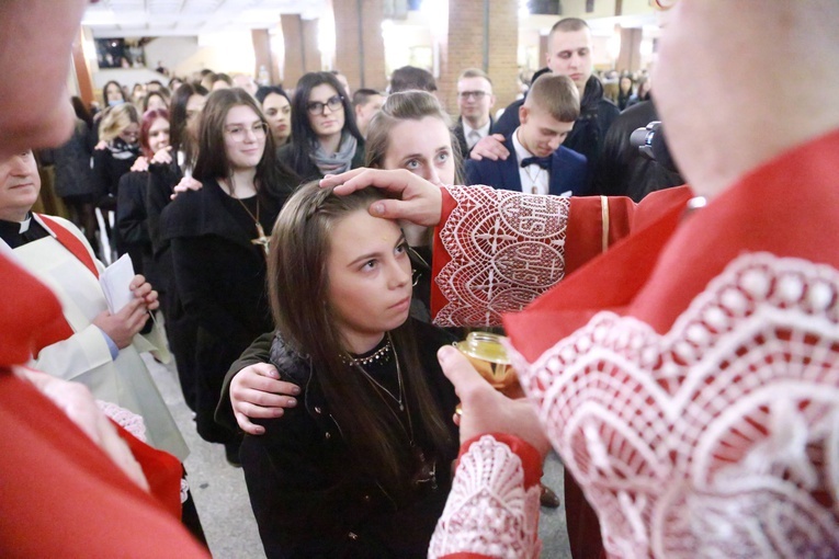 Bierzmowanie u Matki Bożej w Mielcu