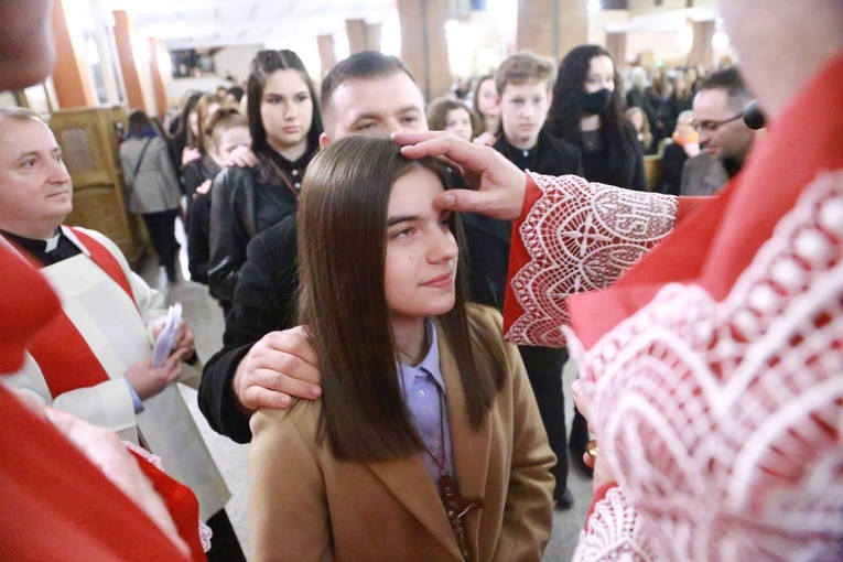 Bierzmowanie u Matki Bożej w Mielcu