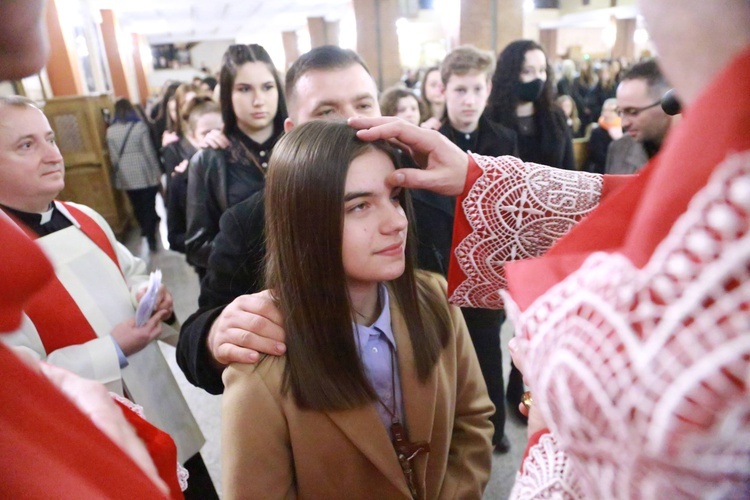 Bierzmowanie u Matki Bożej w Mielcu