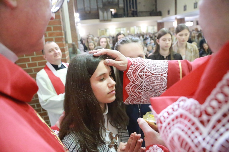 Bierzmowanie u Matki Bożej w Mielcu