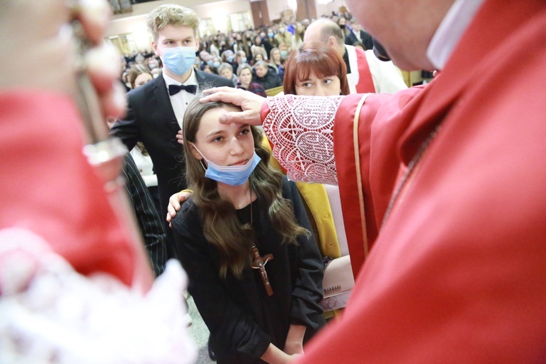 Bierzmowanie u Matki Bożej w Mielcu