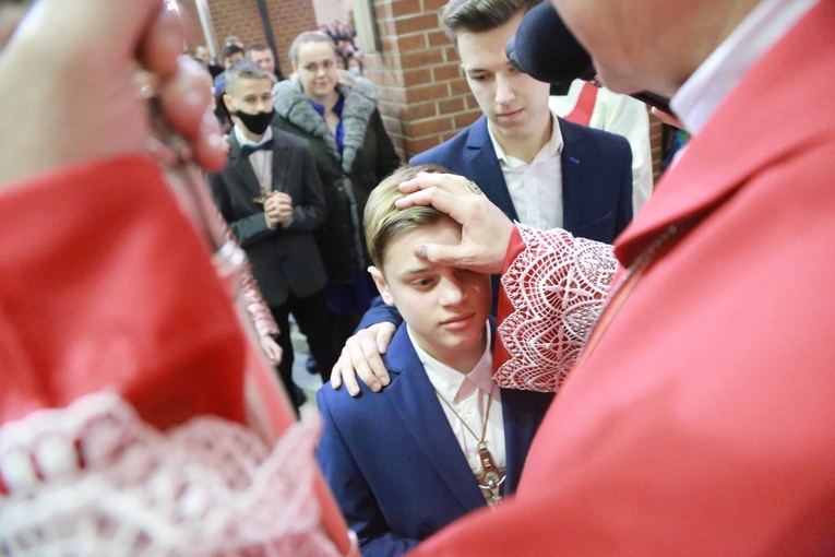 Bierzmowanie u Matki Bożej w Mielcu