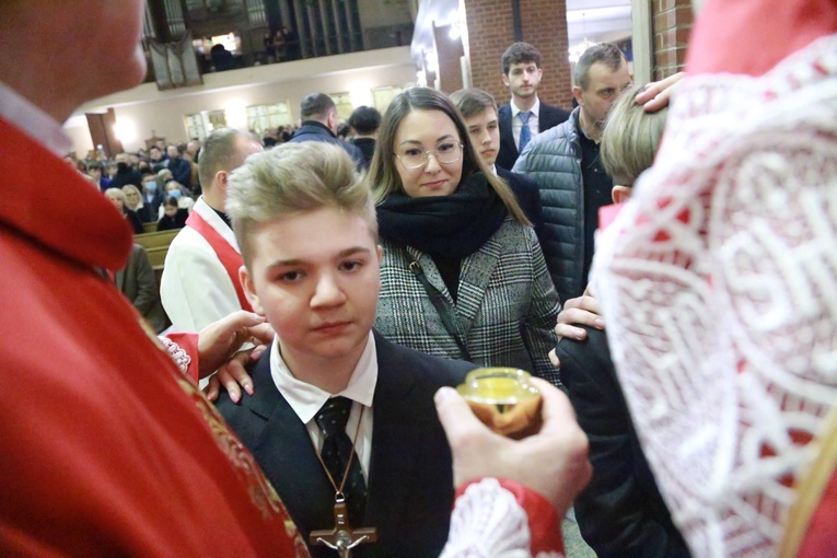 Bierzmowanie u Matki Bożej w Mielcu