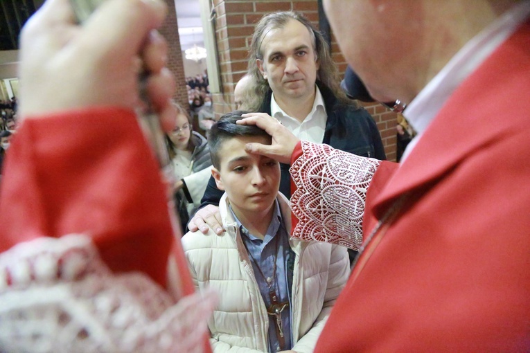 Bierzmowanie u Matki Bożej w Mielcu