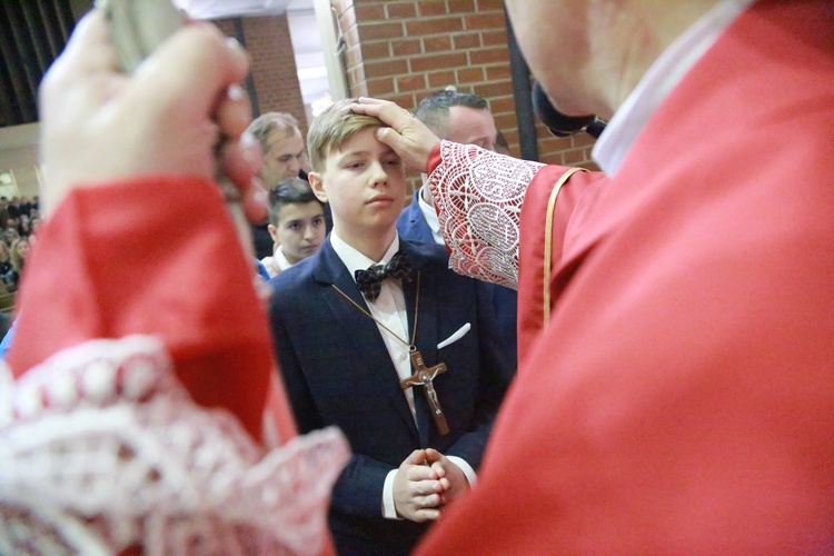 Bierzmowanie u Matki Bożej w Mielcu
