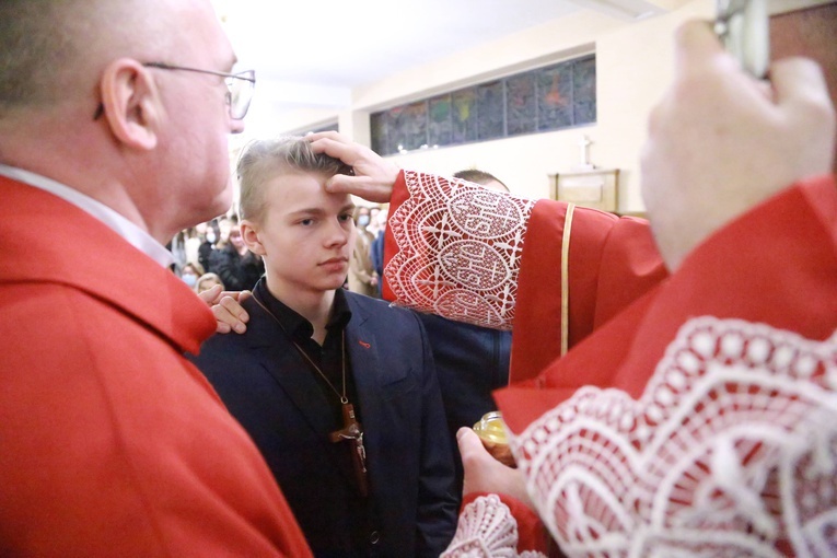 Bierzmowanie u Matki Bożej w Mielcu