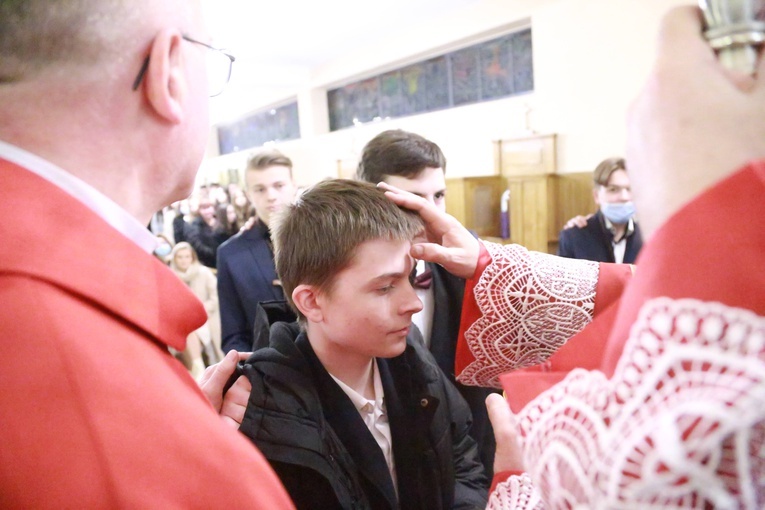 Bierzmowanie u Matki Bożej w Mielcu