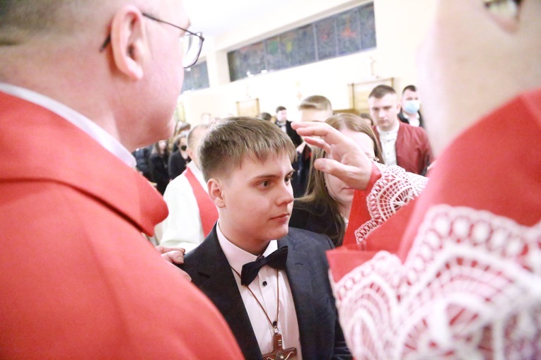 Bierzmowanie u Matki Bożej w Mielcu