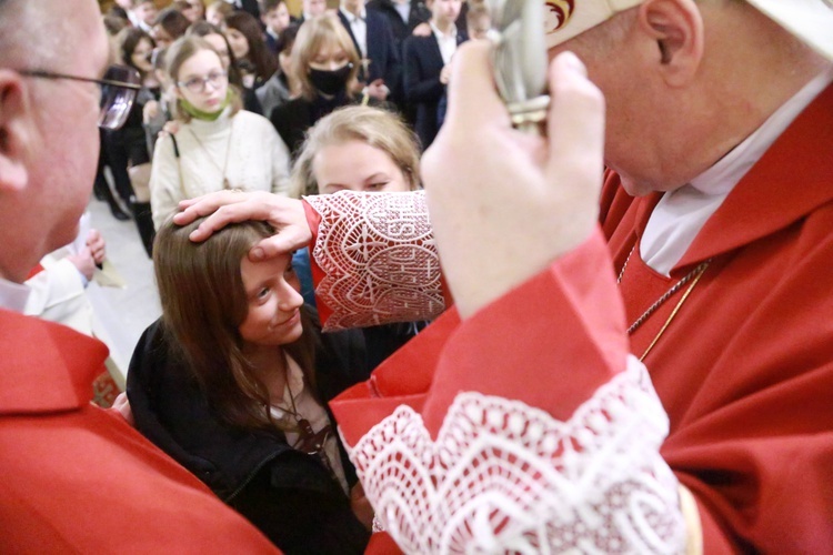 Bierzmowanie u Matki Bożej w Mielcu