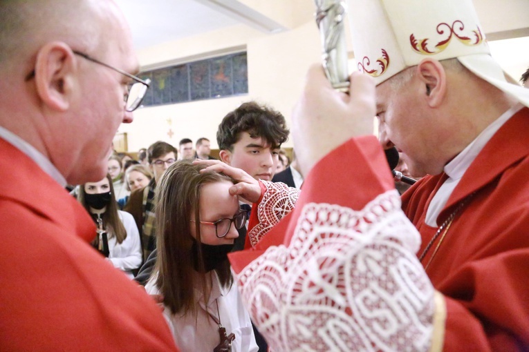 Bierzmowanie u Matki Bożej w Mielcu