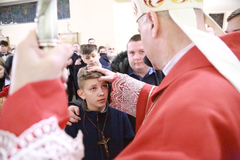 Bierzmowanie u Matki Bożej w Mielcu