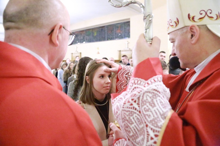 Bierzmowanie u Matki Bożej w Mielcu