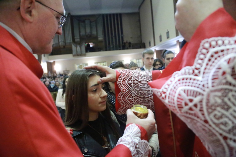 Bierzmowanie u Matki Bożej w Mielcu