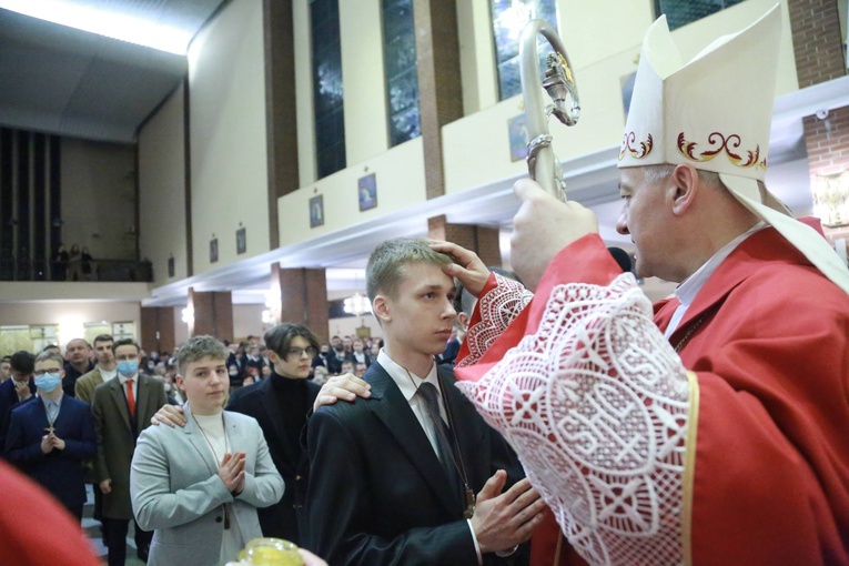 Bierzmowanie u Matki Bożej w Mielcu
