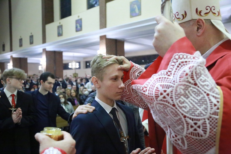 Bierzmowanie u Matki Bożej w Mielcu