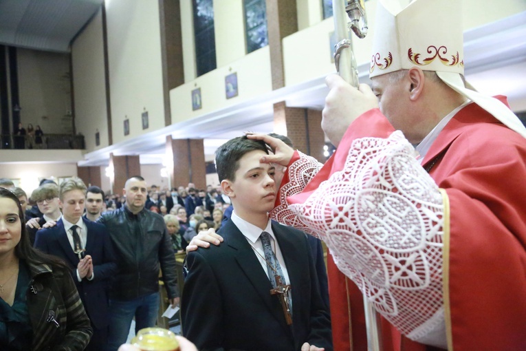 Bierzmowanie u Matki Bożej w Mielcu