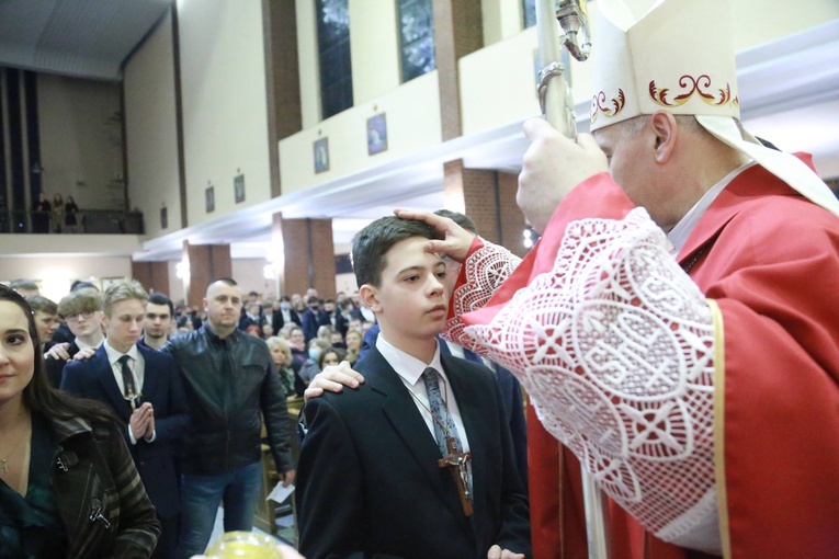 Bierzmowanie u Matki Bożej w Mielcu