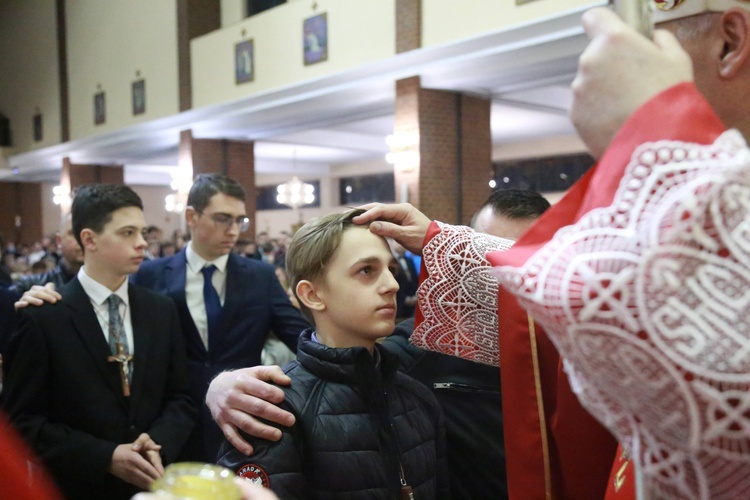 Bierzmowanie u Matki Bożej w Mielcu