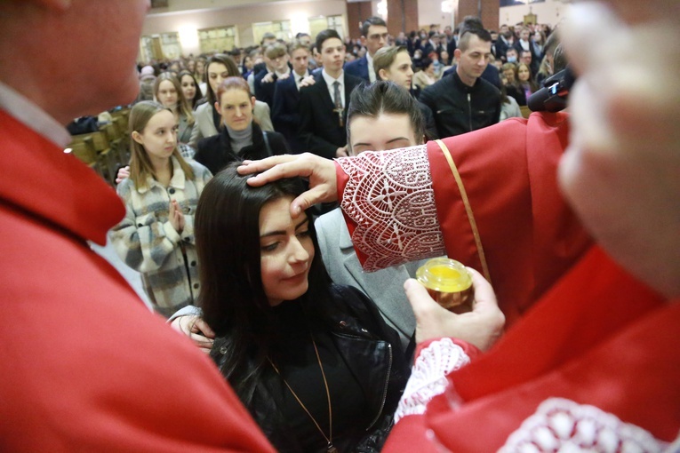 Bierzmowanie u Matki Bożej w Mielcu