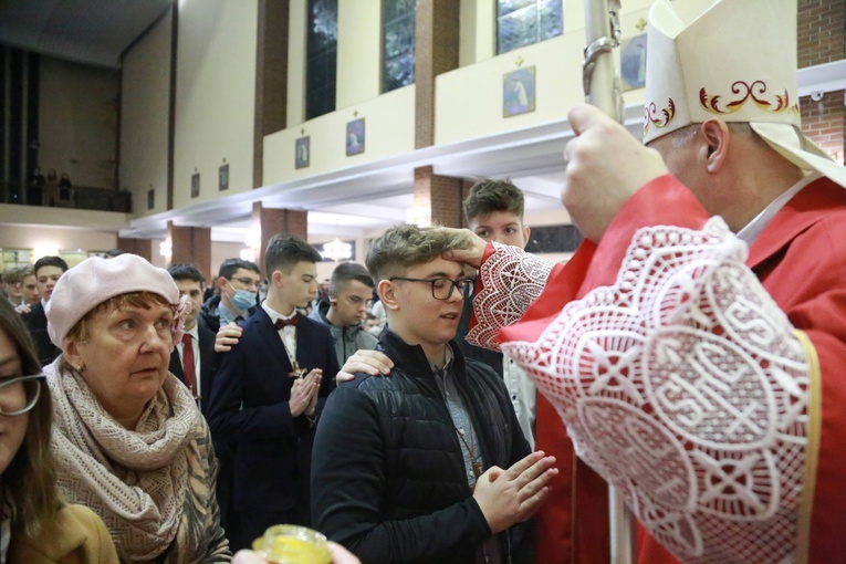 Bierzmowanie u Matki Bożej w Mielcu