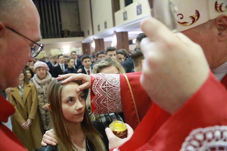 Bierzmowanie u Matki Bożej w Mielcu