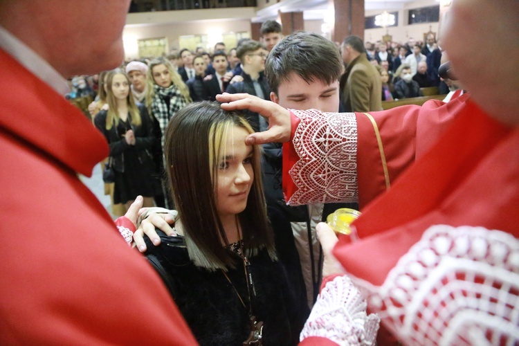 Bierzmowanie u Matki Bożej w Mielcu