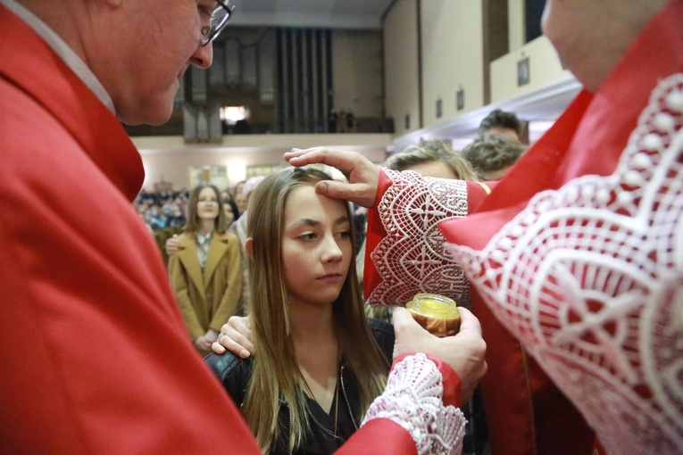 Bierzmowanie u Matki Bożej w Mielcu