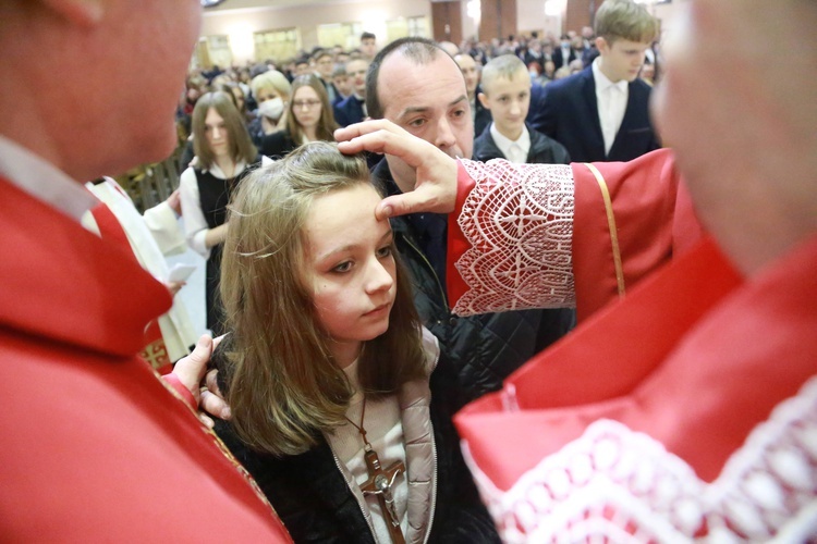 Bierzmowanie u Matki Bożej w Mielcu