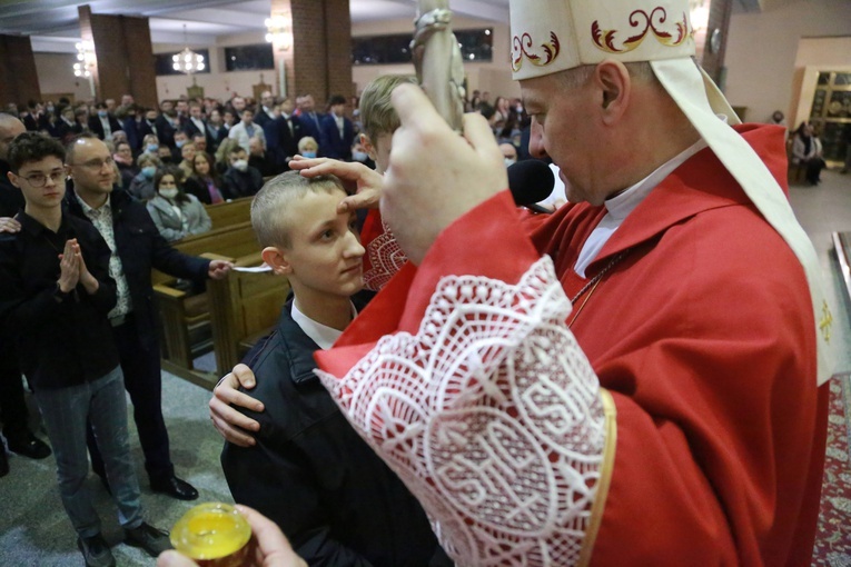 Bierzmowanie u Matki Bożej w Mielcu