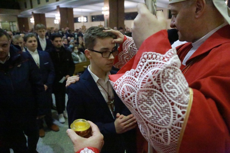 Bierzmowanie u Matki Bożej w Mielcu