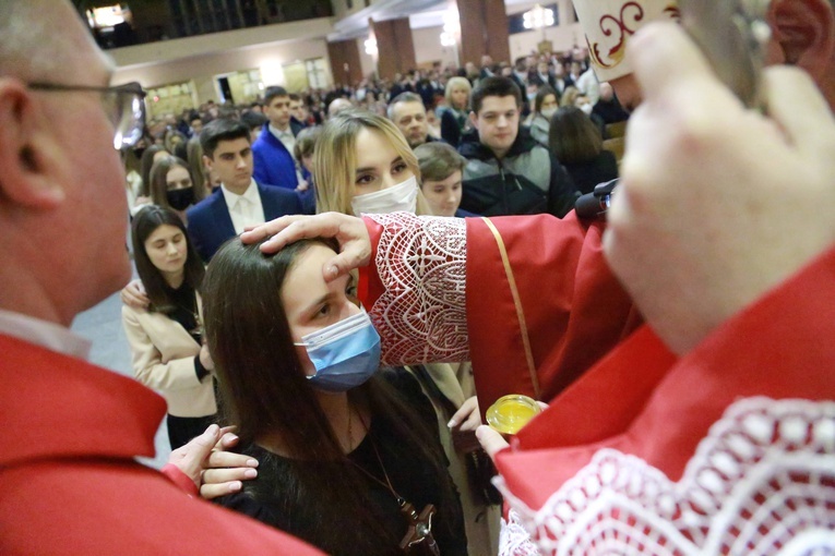 Bierzmowanie u Matki Bożej w Mielcu