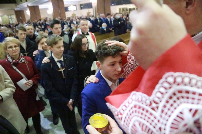 Bierzmowanie u Matki Bożej w Mielcu